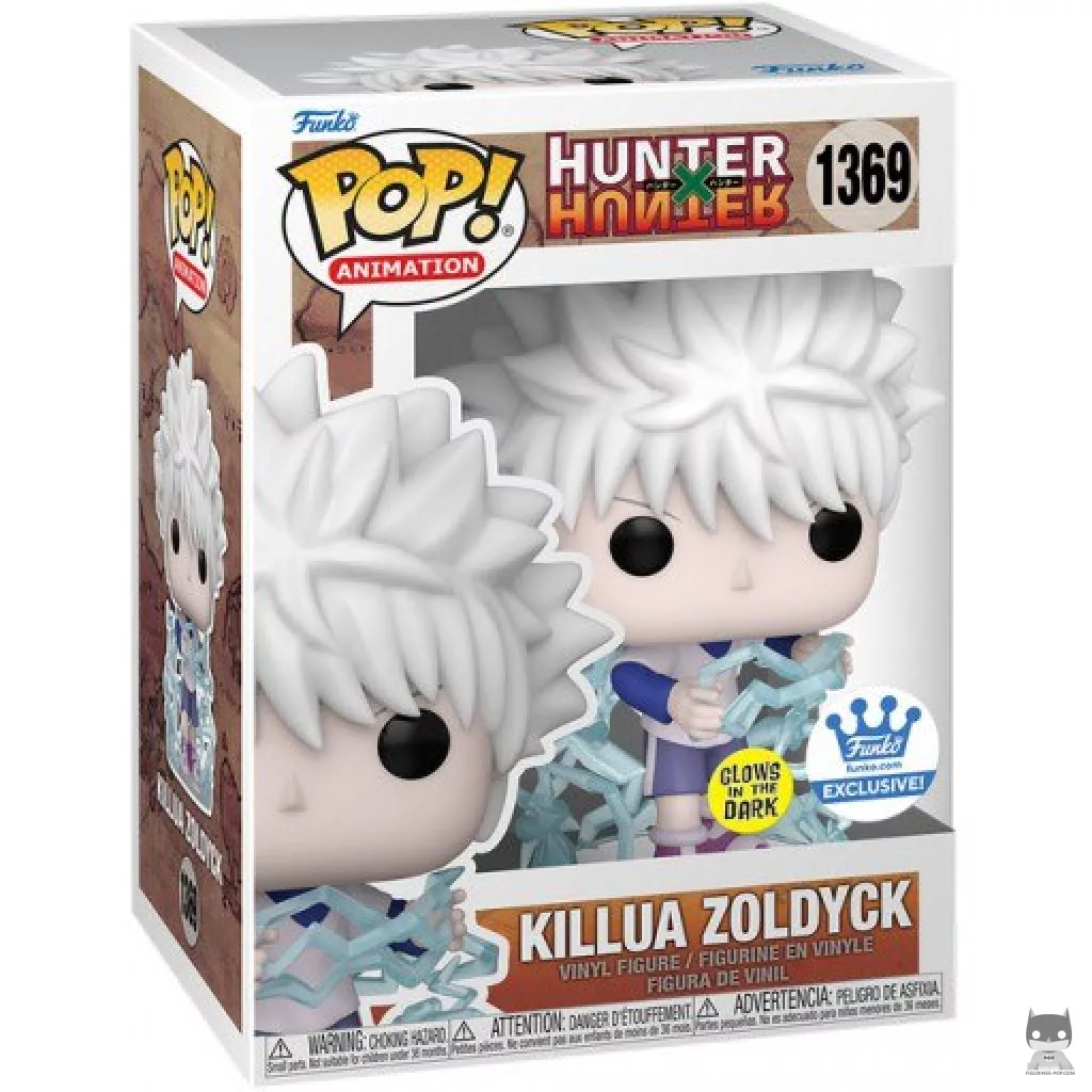 Figurine Funko POP Kirua Zoldick (Glow in the Dark) avec boîte