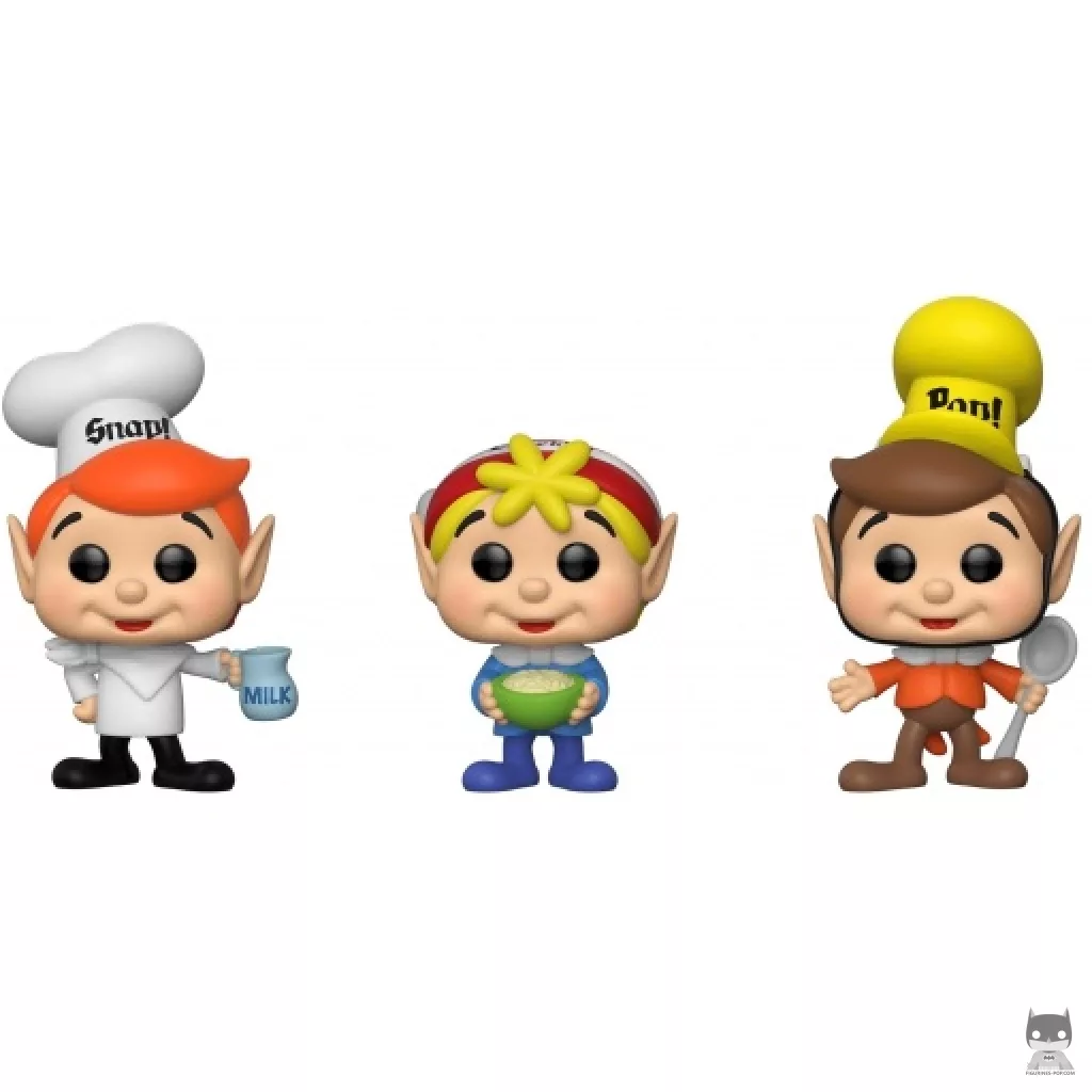 Figurine Funko POP Kellogg's Rice Krispies (Snap, Crackle & Pop) (Icônes de marques)
