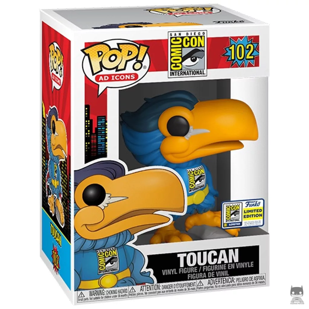 Figurine Funko POP Toucan avec boîte