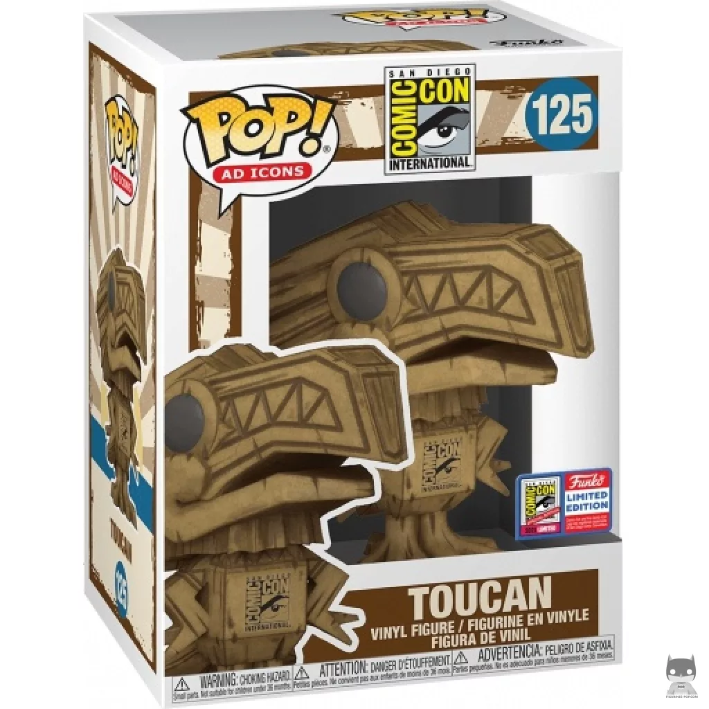 Figurine Funko POP Toucan (Bois) avec boîte