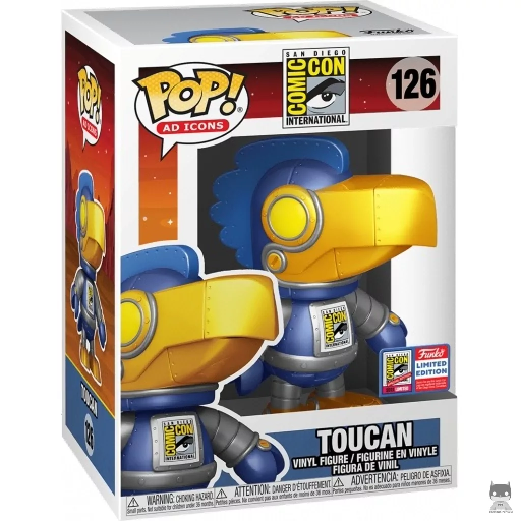 Figurine Funko POP Toucan (Bleu) avec boîte