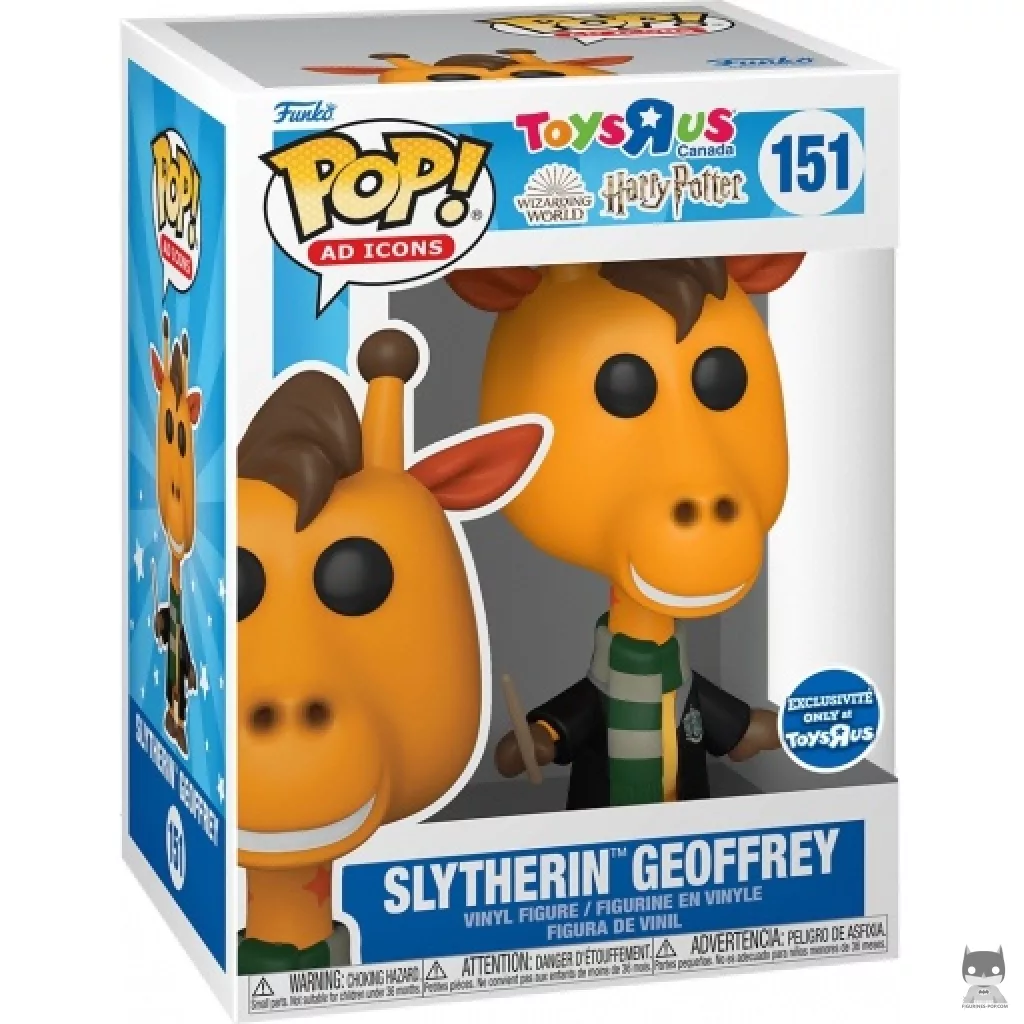 Figurine Funko POP Geoffrey Serpentard avec boîte