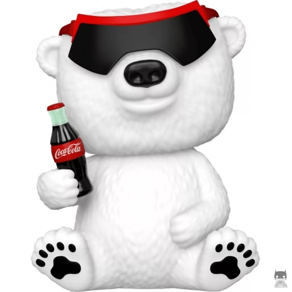 Figurine Funko POP Ours polaire Coca-Cola Années 90 (Icônes de marques)