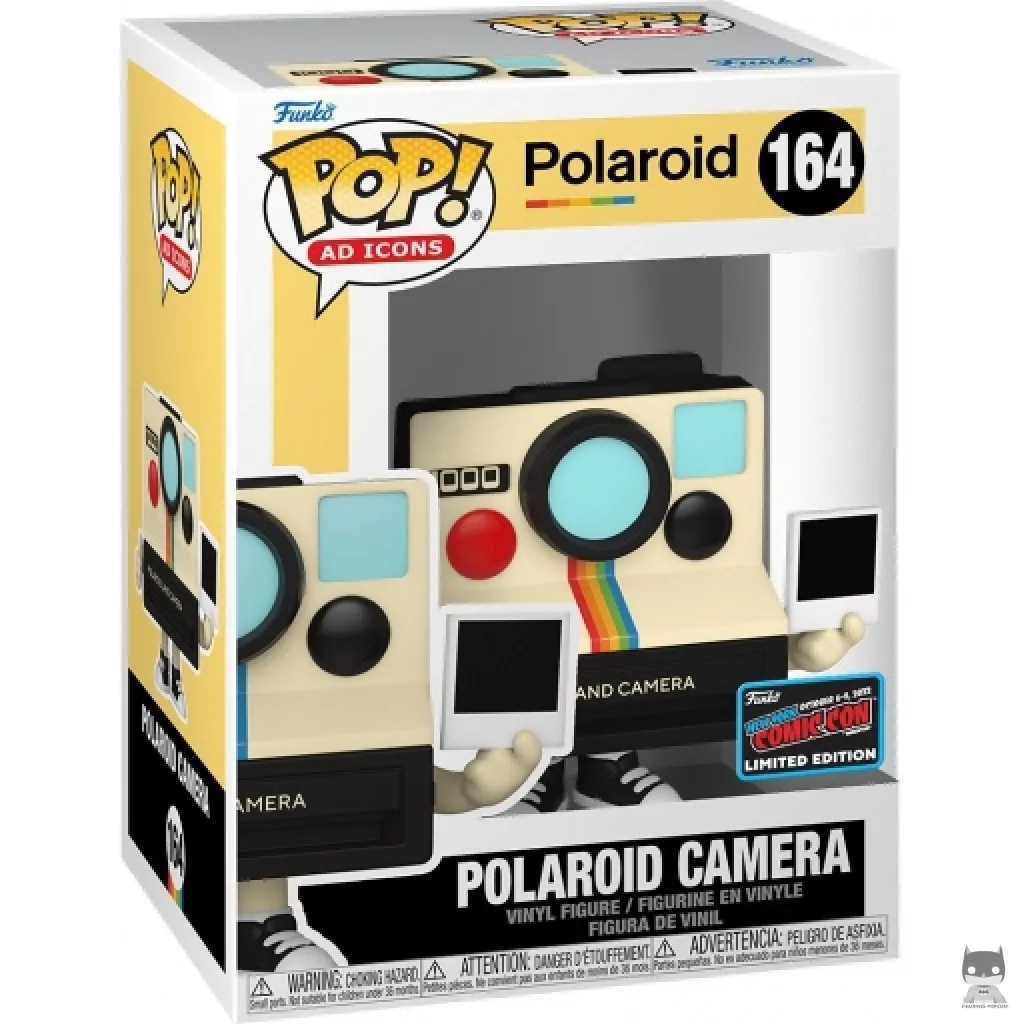Figurine Funko POP Appareil Photo Polaroid avec boîte