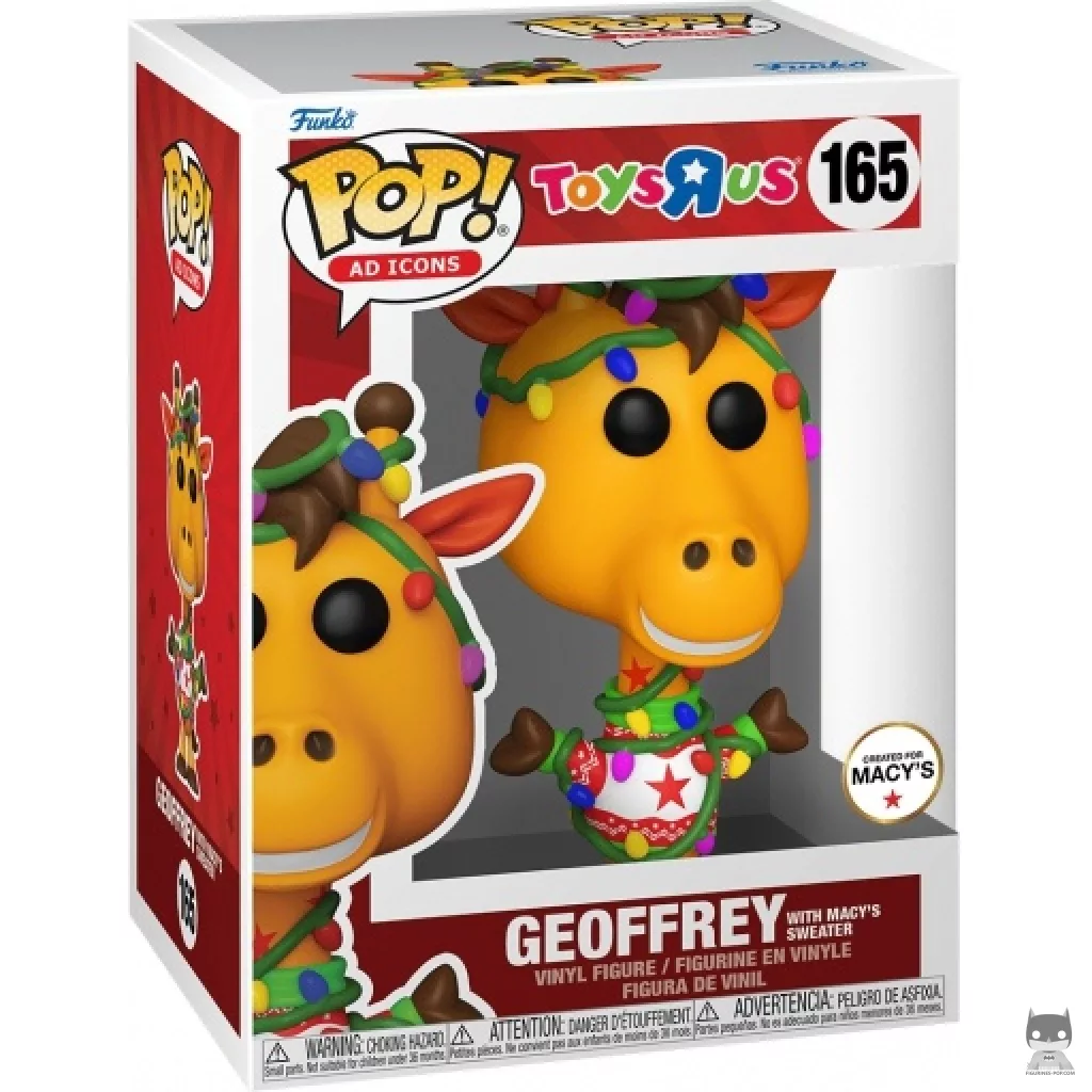 Figurine Funko POP Geoffrey avec Pull Macy's avec boîte