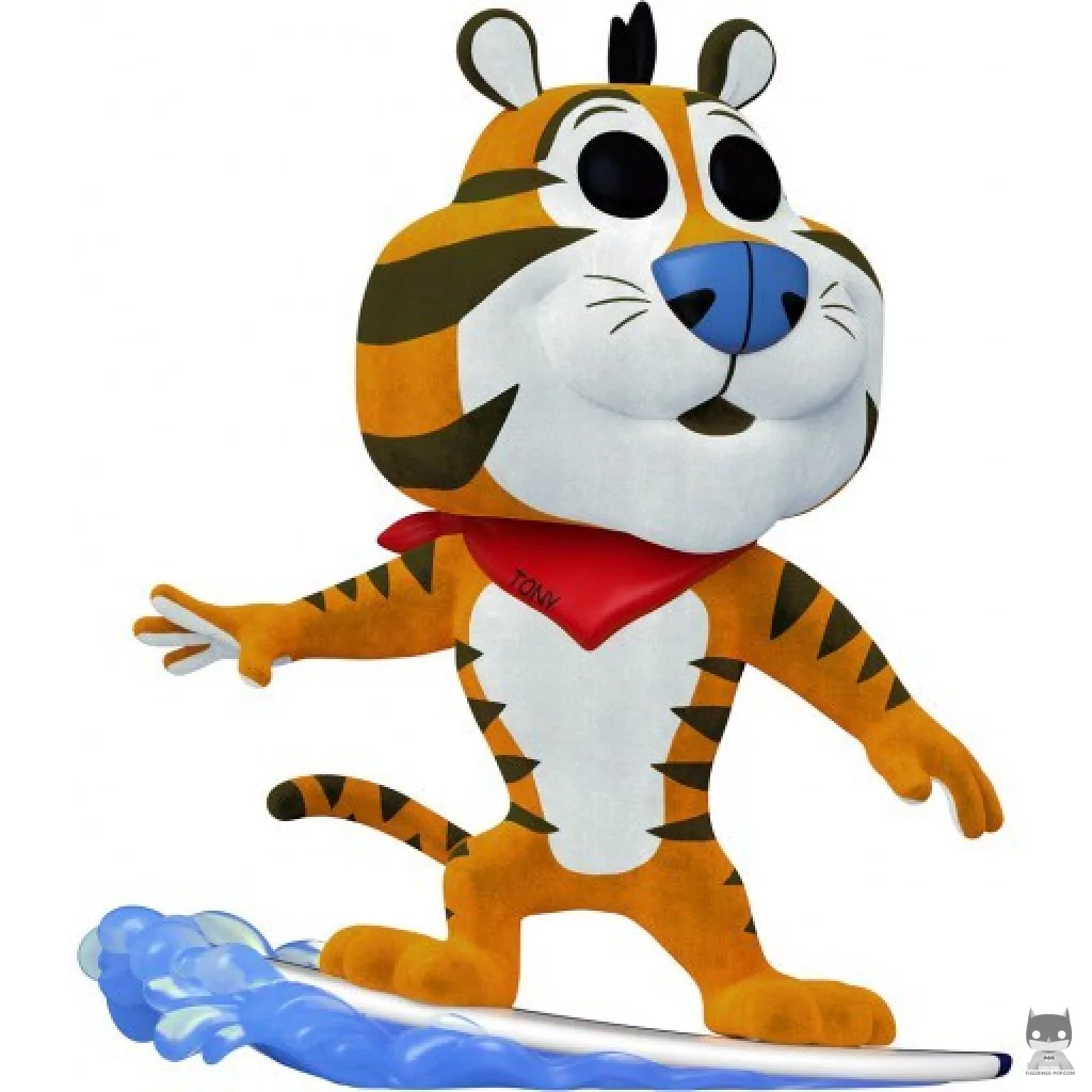 Figurine Funko POP Tony Le Tigre Surfeur (Flocked) (Icônes de marques)