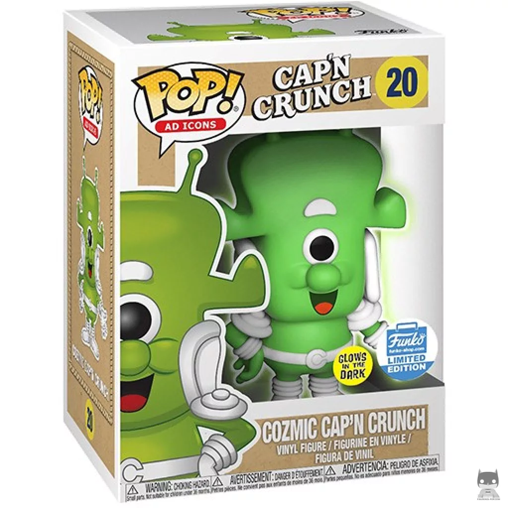 Figurine Funko POP Cozmic Cap'N Crunch avec boîte