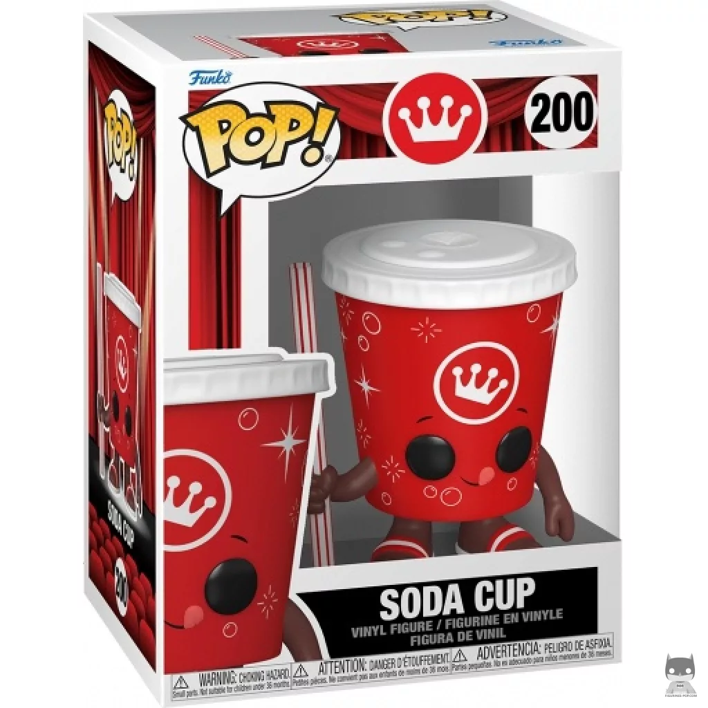 Figurine Funko POP Gobelet de Soda avec boîte