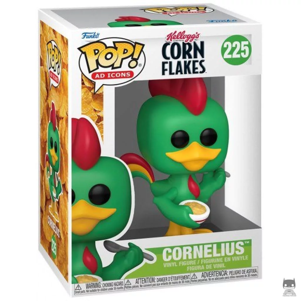 Figurine Funko POP Cornelius (Corn Flakes Kellog's) avec boîte