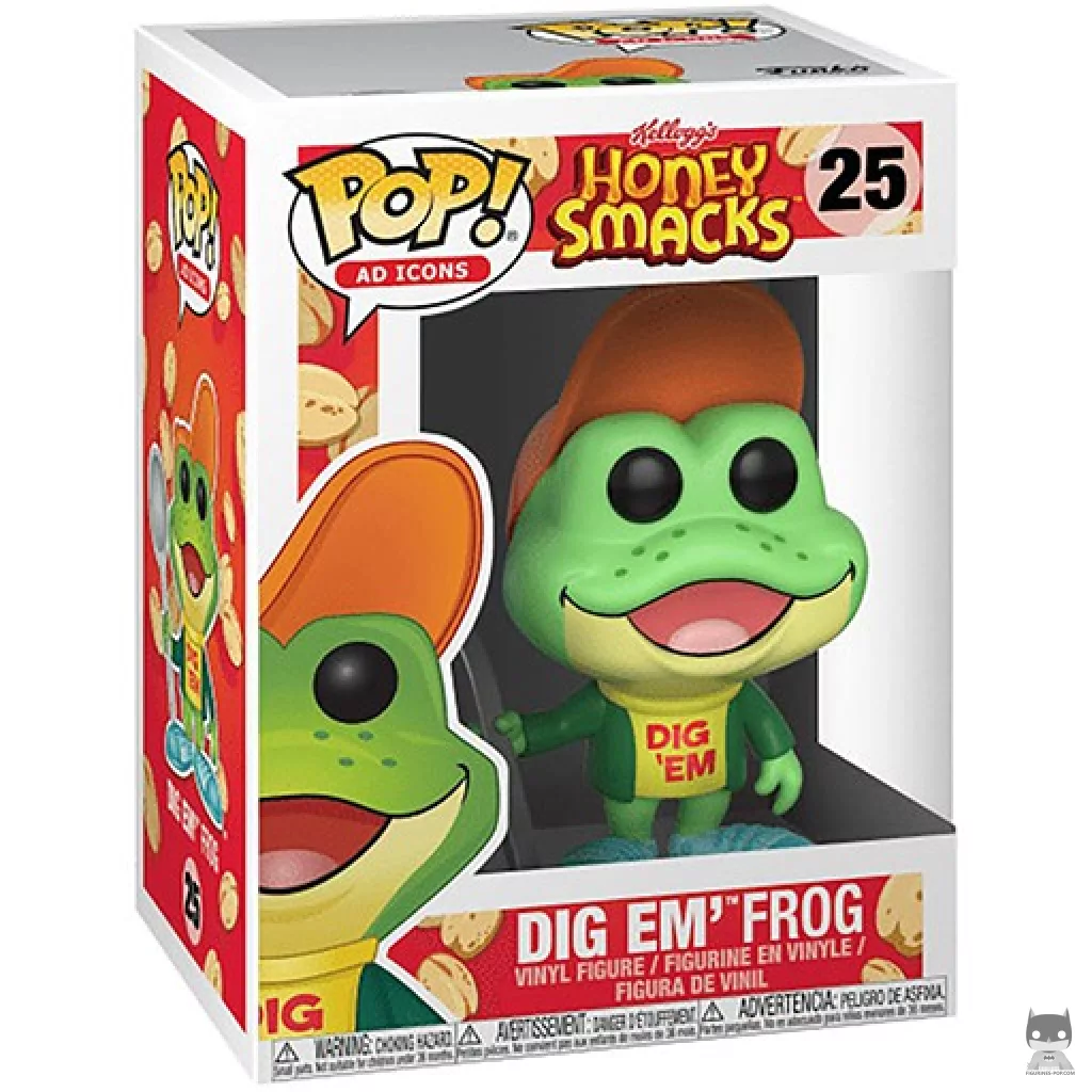 Figurine Funko POP Dig Em' Frog avec boîte