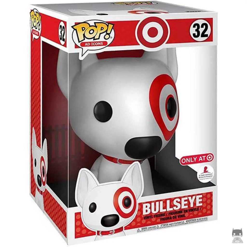 Figurine Funko POP Bullseye (Supersized) avec boîte
