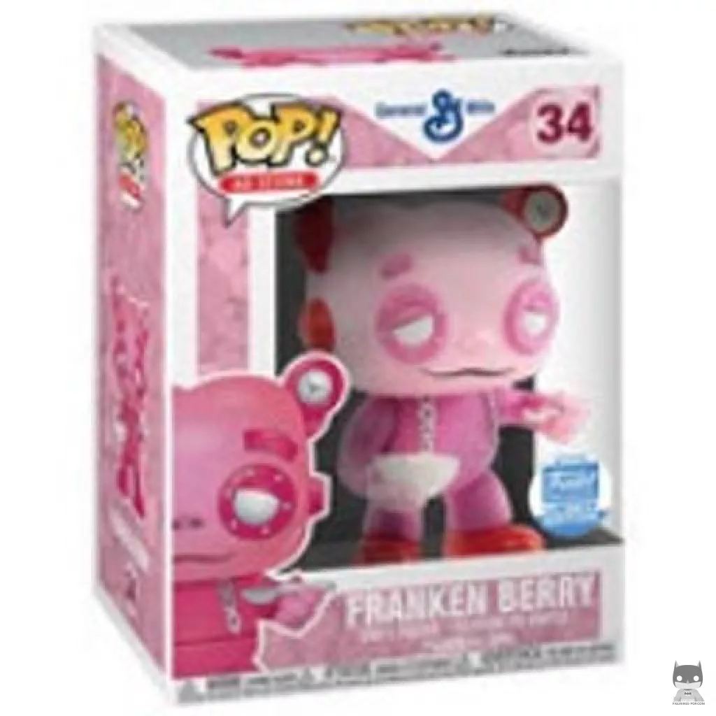 Figurine Funko POP Franken Berry (avec Céréales & Cuillère) avec boîte