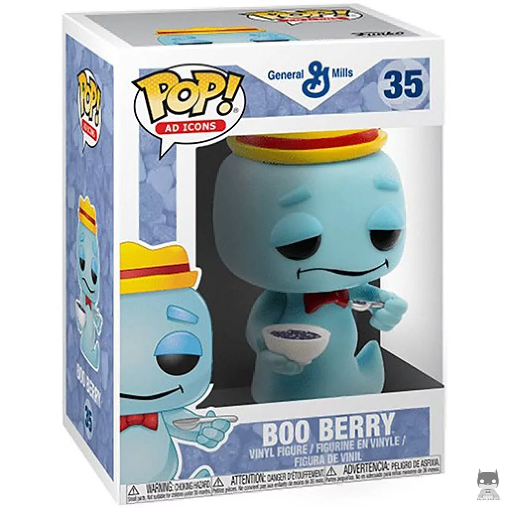 Figurine Funko POP Boo Berry (avec Céréales & Cuillère) avec boîte