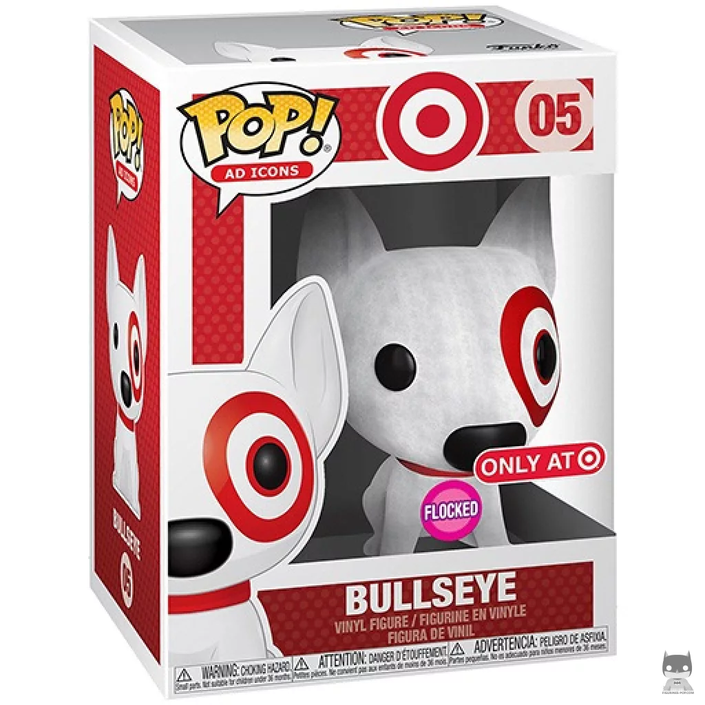 Figurine Funko POP Bullseye (Flocked) avec boîte