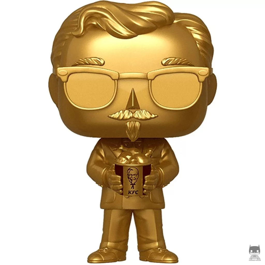 Figurine Funko POP Colonel Sanders (Or) (Icônes de marques)