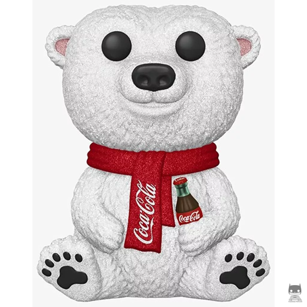 Figurine Funko POP Ours polaire Coca-Cola (Diamond Glitter) (Icônes de marques)