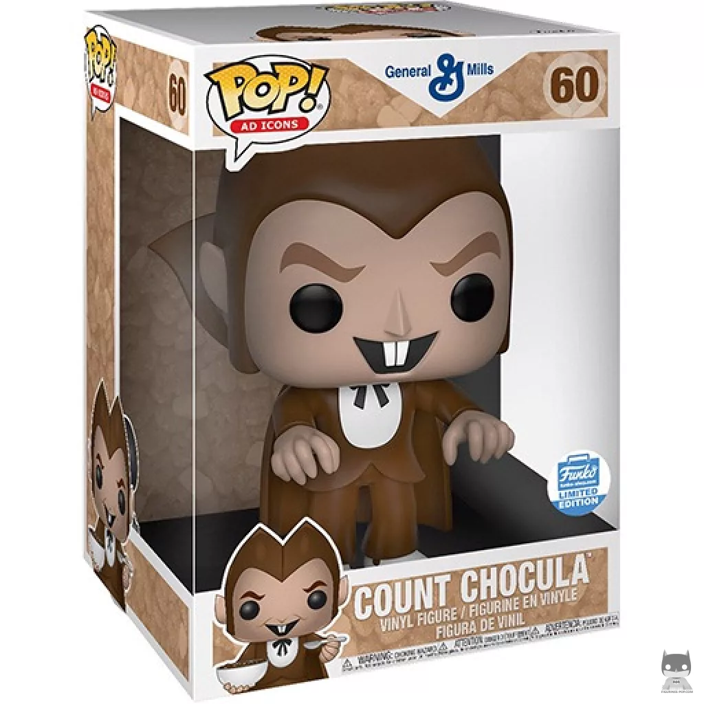 Figurine Funko POP Count Chocula (Supersized) avec boîte
