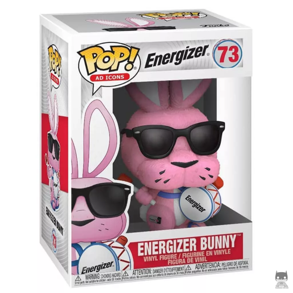 Figurine Funko POP Bunny Energizer avec boîte