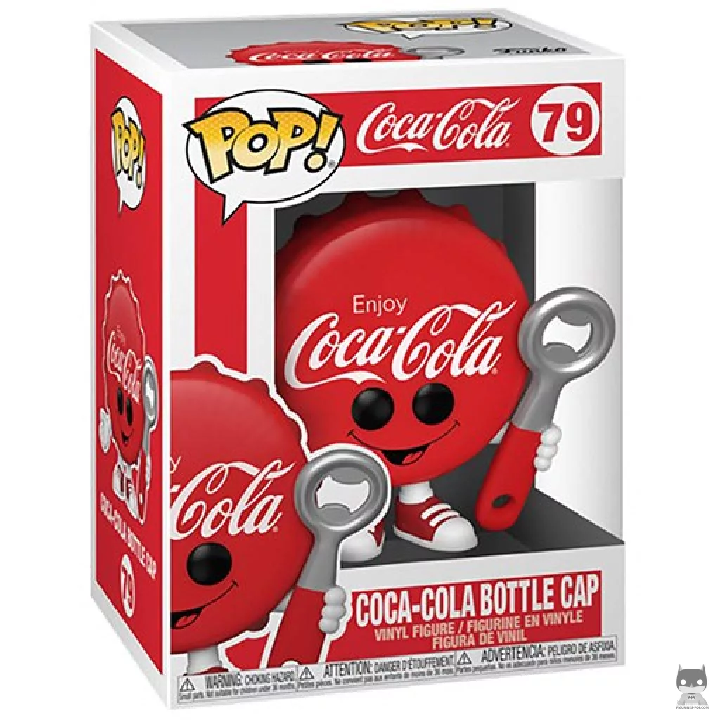 Figurine Funko POP Bouchon de Coca-Cola avec boîte