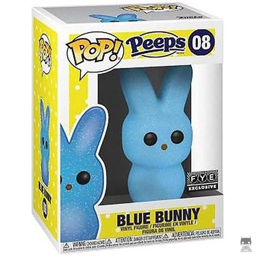 Figurine Funko POP Peeps Lapin Bleu avec boîte