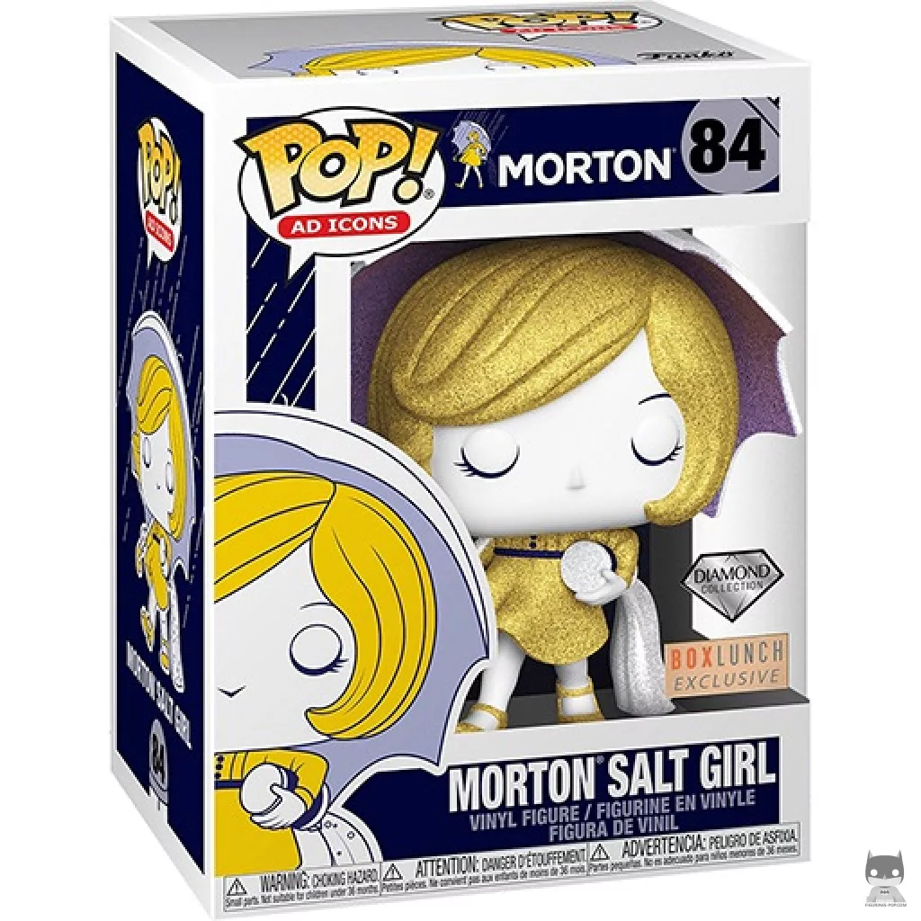 Figurine Funko POP Morton Salt Girl (Diamond Glitter) avec boîte