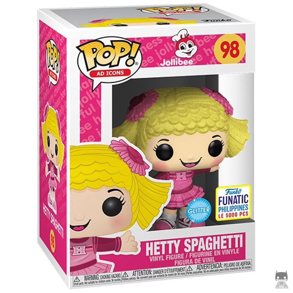 Figurine Funko POP Hetty Spaghetti (Glitter) avec boîte