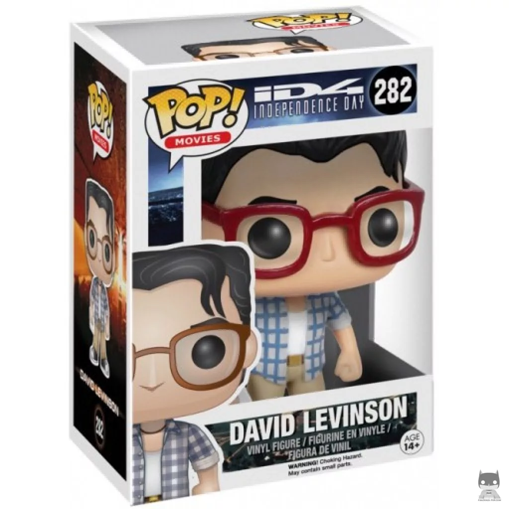 Figurine Funko POP David Levinson avec boîte