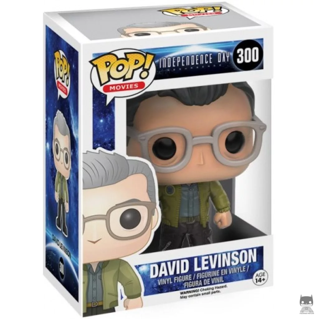 Figurine Funko POP David Levinson avec boîte