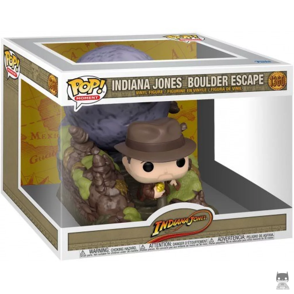 Figurine Funko POP Indiana Jones Boule avec boîte