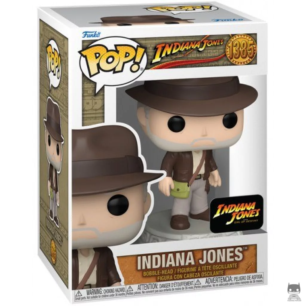 Figurine Funko POP Indiana Jones avec boîte