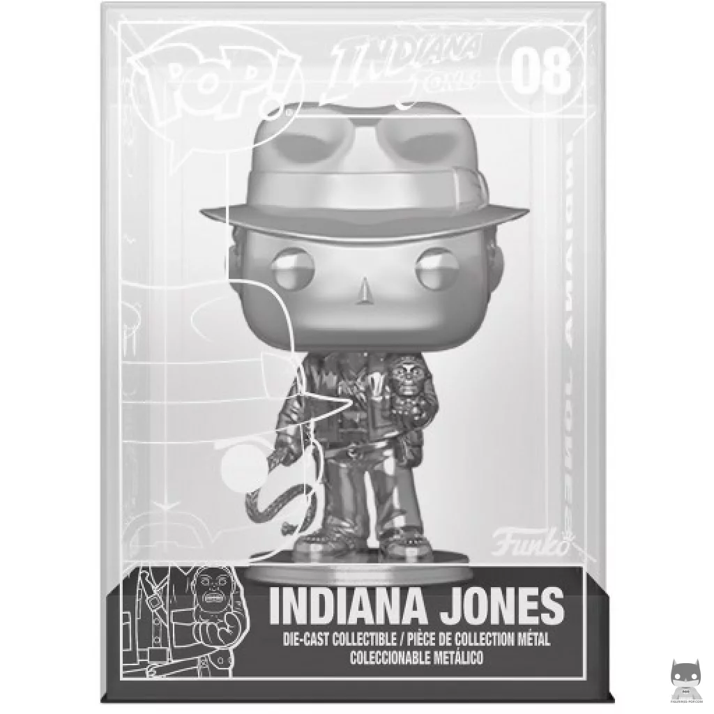 Figurine Funko POP Indiana Jones avec l'idole en or (Chase & Silver) (Indiana Jones)