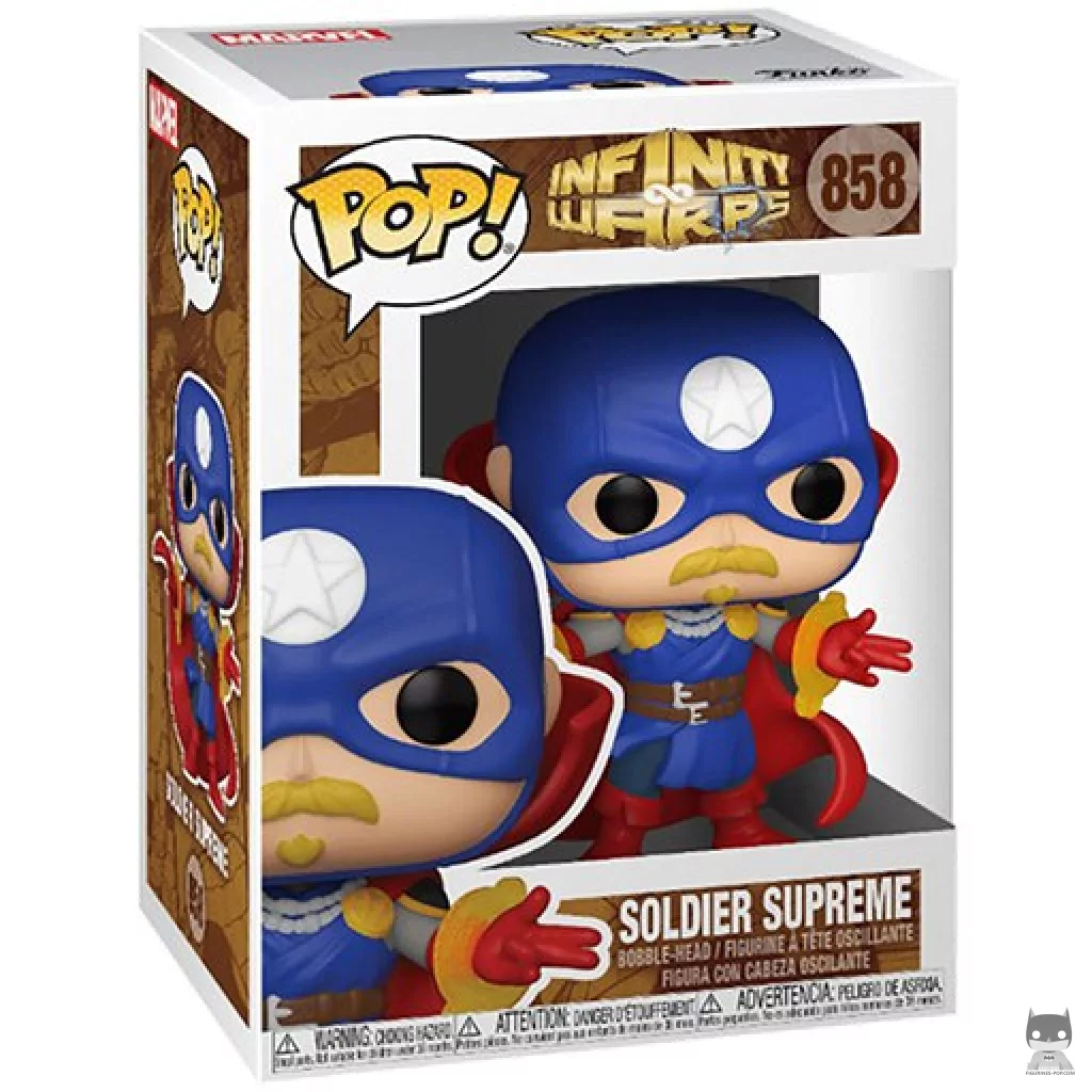 Figurine Funko POP Soldier Supreme avec boîte