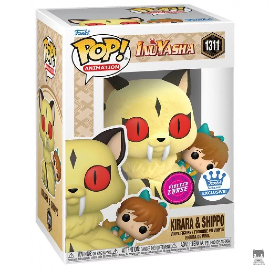 Figurine Funko POP Kirara & Shippo (Chase & Flocked) avec boîte