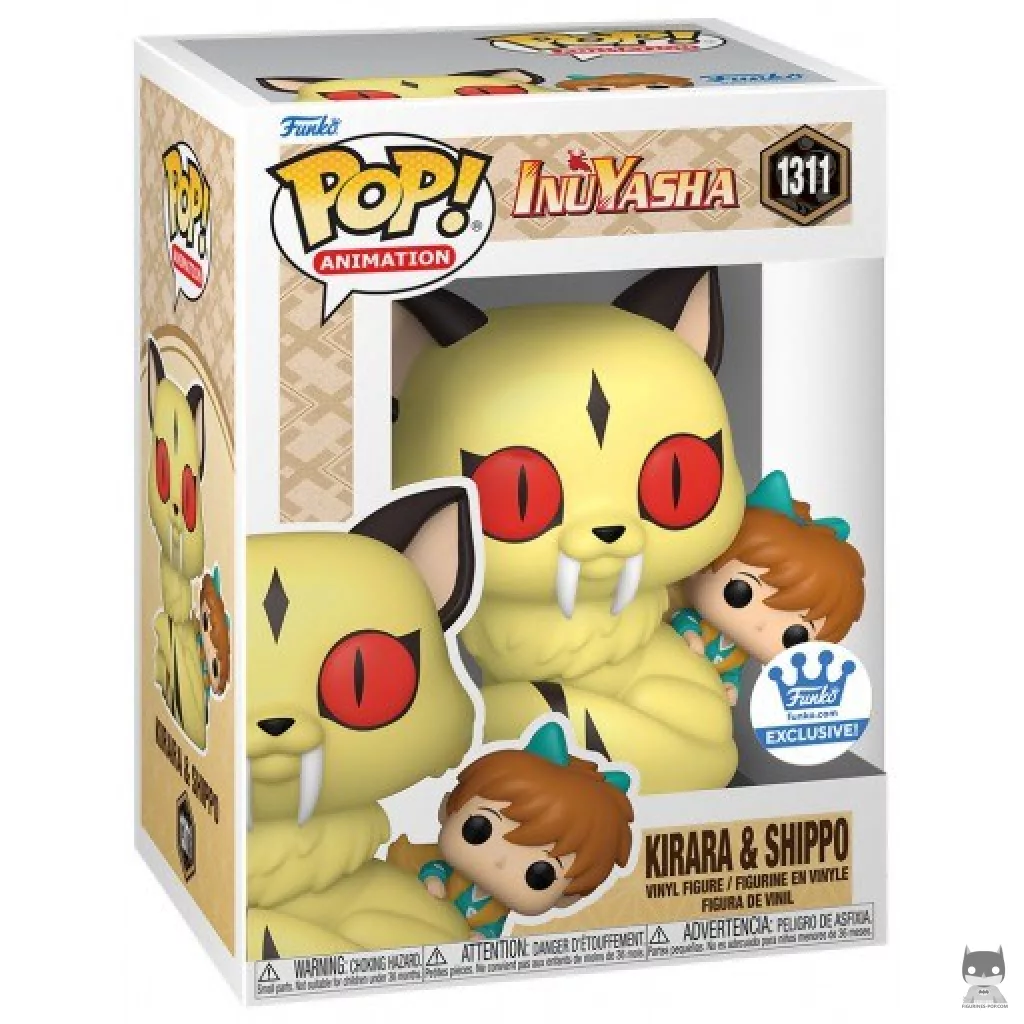 Figurine Funko POP Kirara & Shippo avec boîte