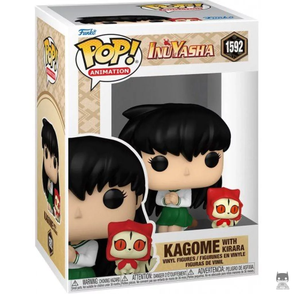 Figurine Funko POP Kagome avec Kirara avec boîte