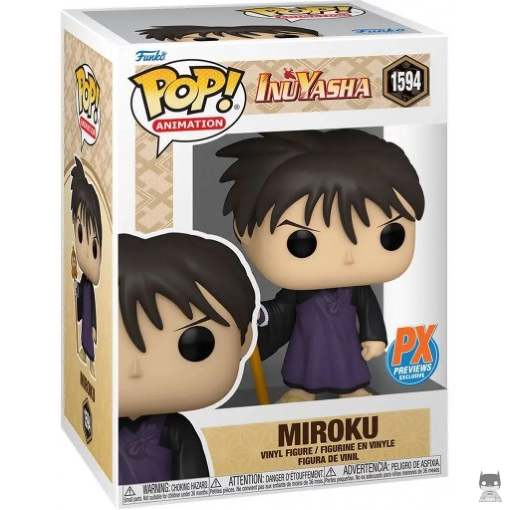 Figurine Funko POP Miroku avec boîte