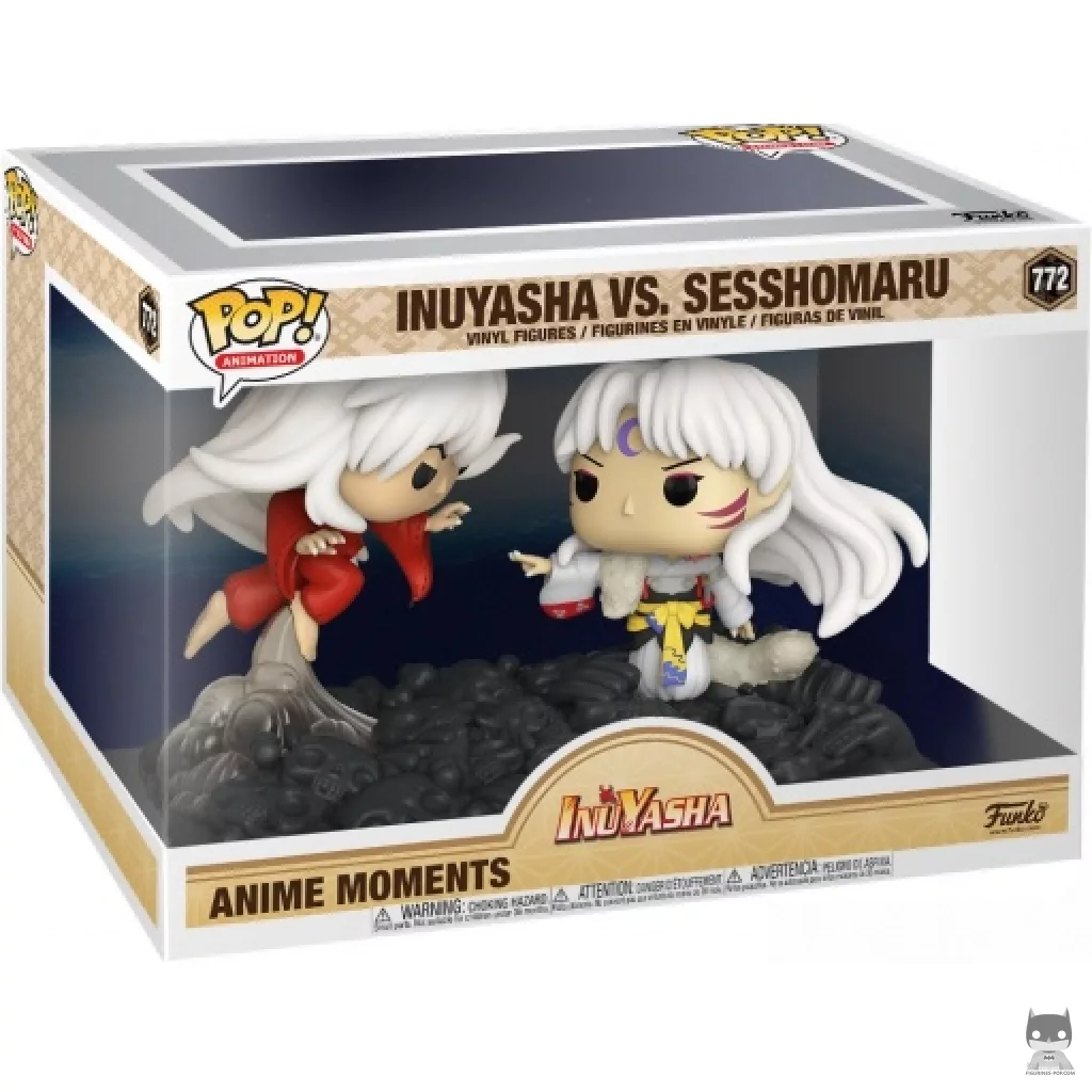 Figurine Funko POP Inuyasha vs Sesshomaru avec boîte