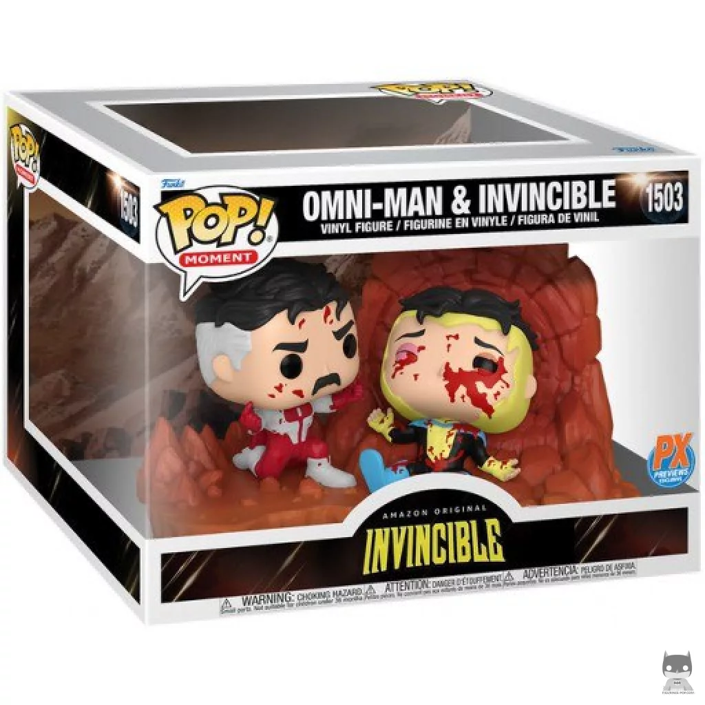 Figurine Funko POP Omni-Man & Invincible avec boîte