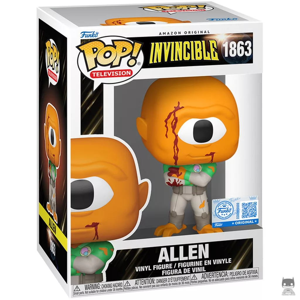 Figurine Funko POP Allen (Bloody) avec boîte