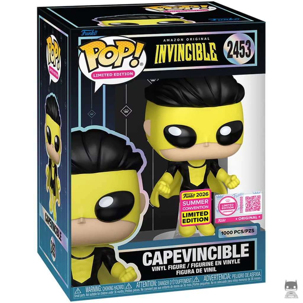 Figurine Funko POP Capevincible avec boîte