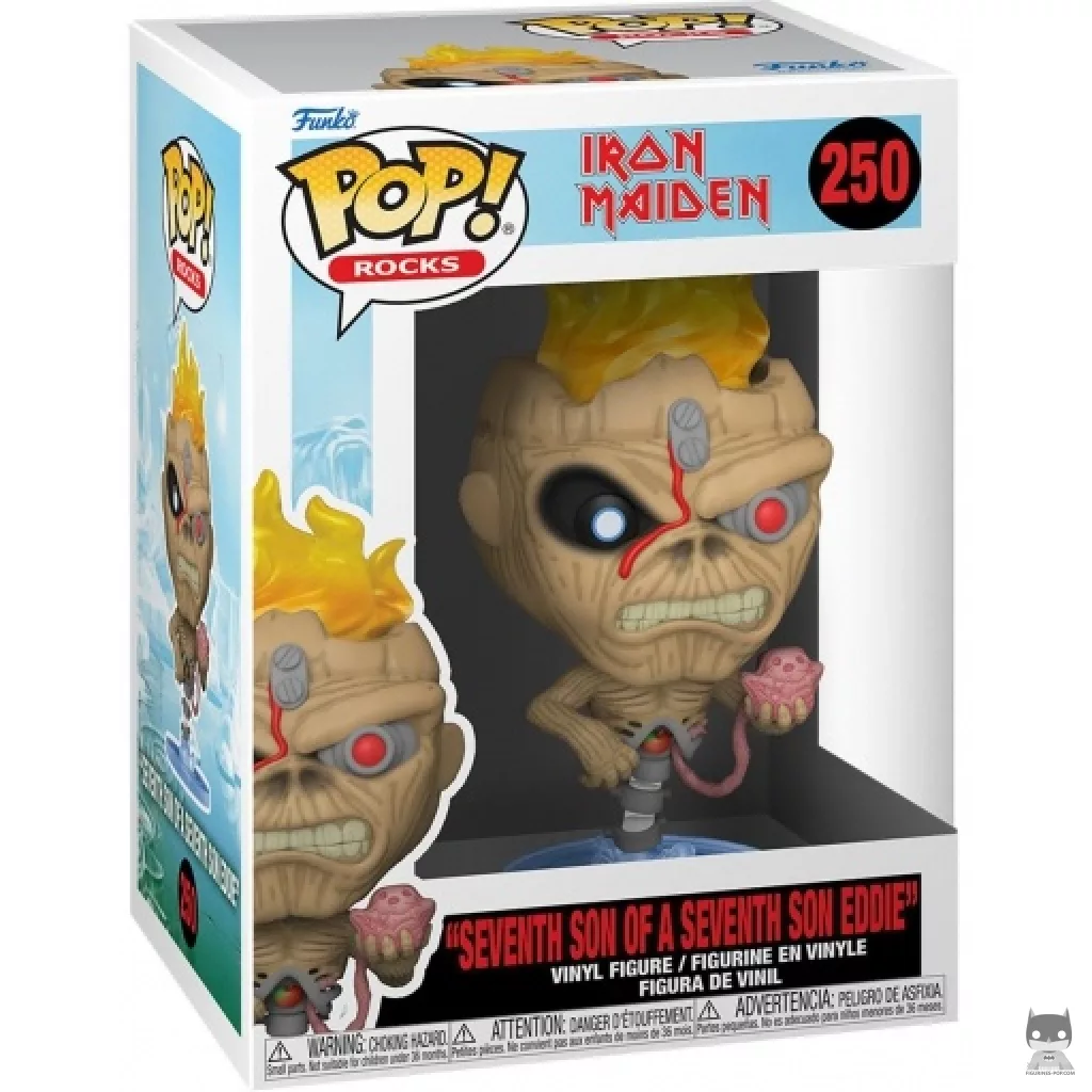Figurine Funko POP Seventh Son of a Seventh Son Eddie avec boîte