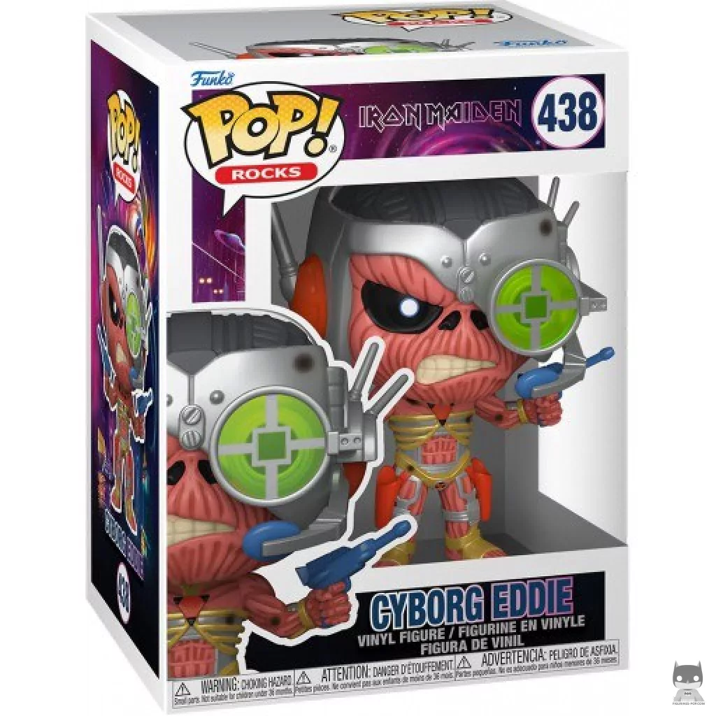 Figurine Funko POP Cyborg Eddie avec boîte