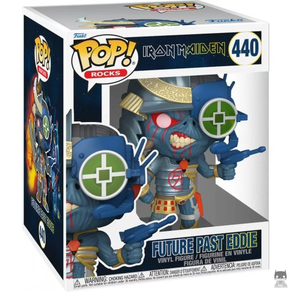 Figurine Funko POP Future Past Eddie (SuperSized) avec boîte