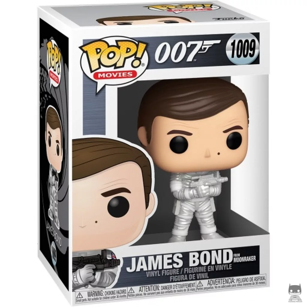 Figurine Funko POP James Bond (Moonraker) avec boîte