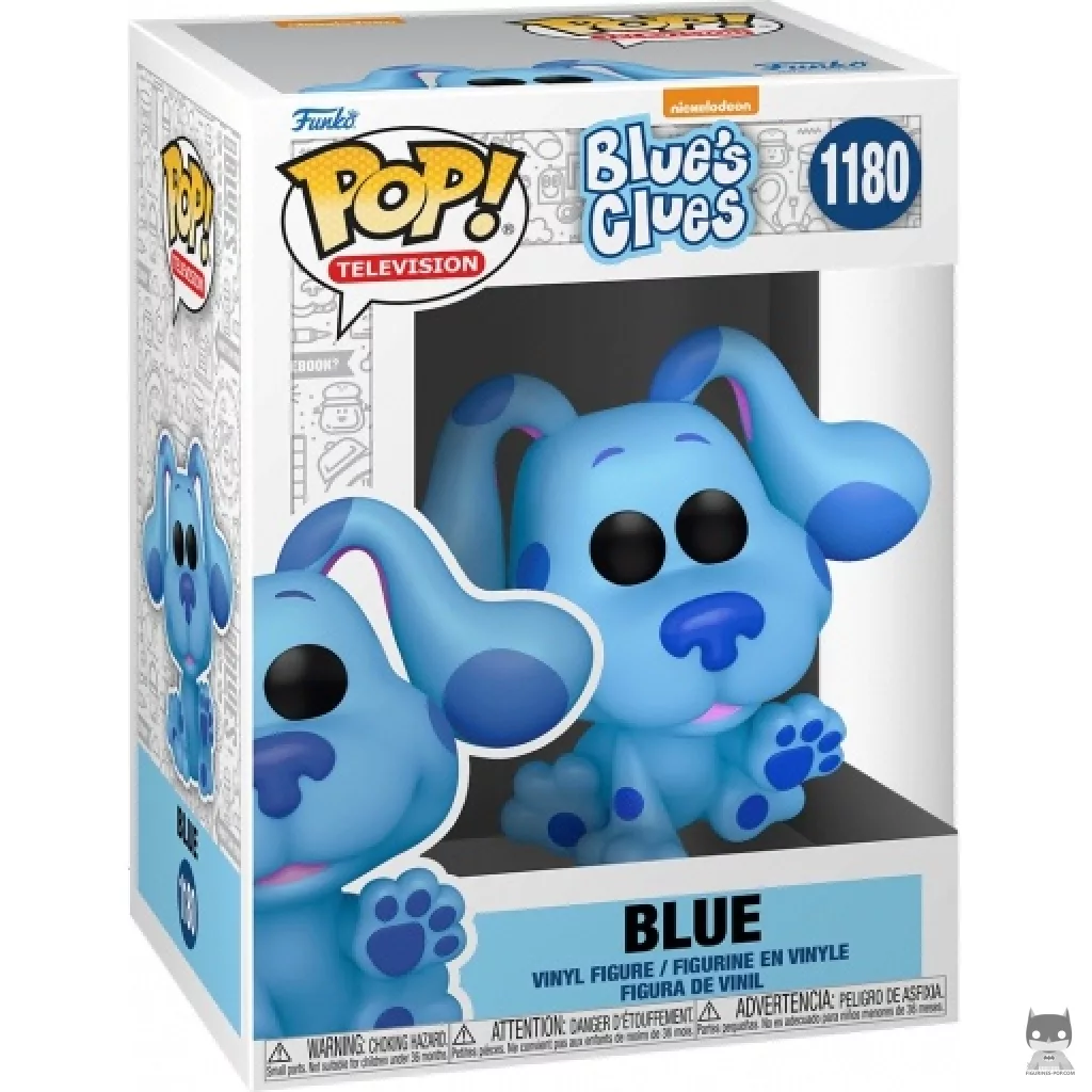 Figurine Funko POP Bleue avec boîte