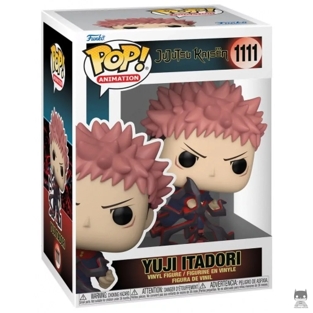 Figurine Funko POP Yuji Itadori avec boîte