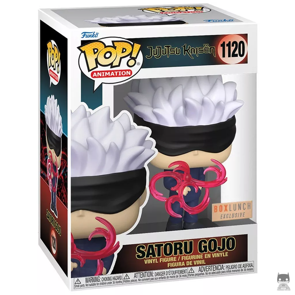 Figurine Funko POP Satoru Gojo Red Technique avec boîte