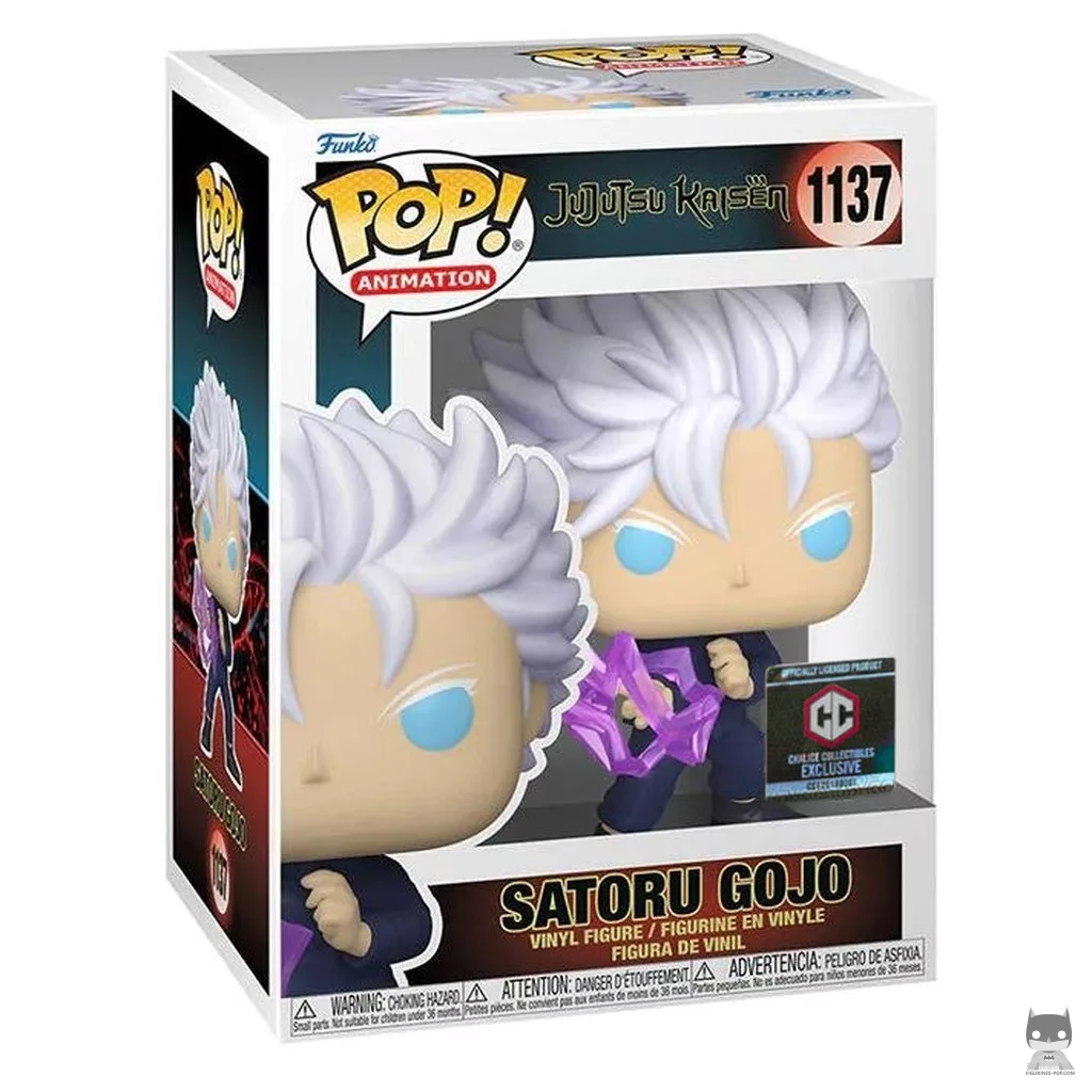 Figurine Funko POP Satoru Gojo Hollow Purple avec boîte
