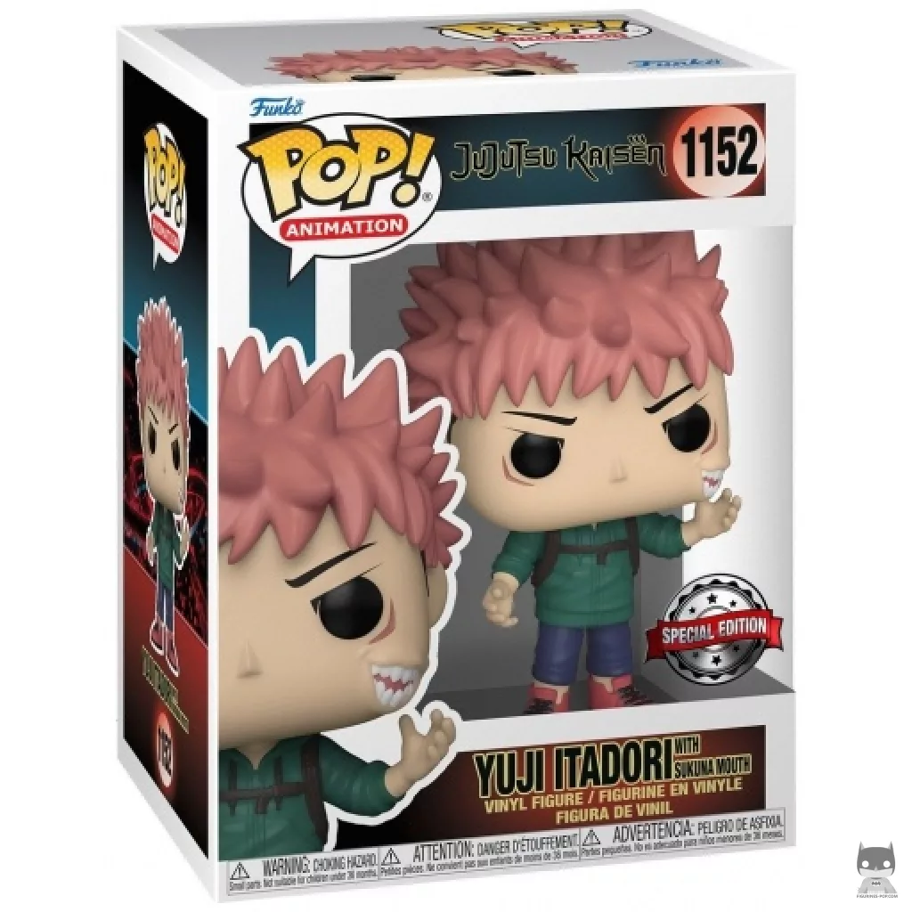 Figurine Funko POP Yuji avec Sukuna avec boîte