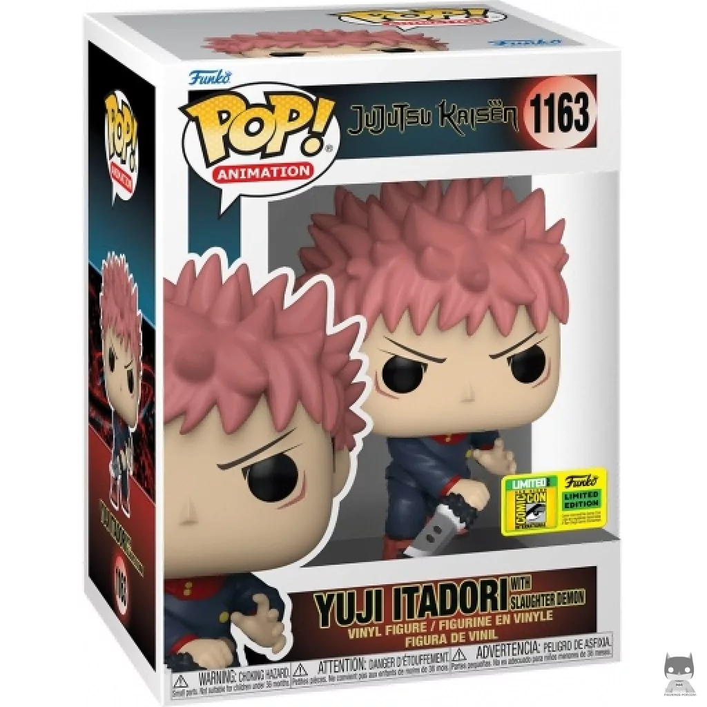 Figurine Funko POP Yuji Itadori avec Tozama avec boîte